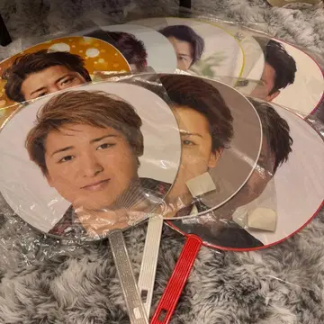 아라시 오노 사토시 부채 9장 세트