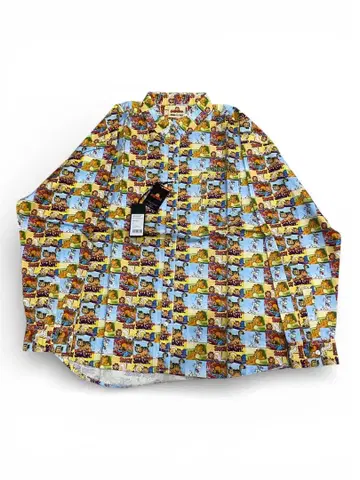 Garfield x WIND AND SEA PATTERN 긴팔 셔츠