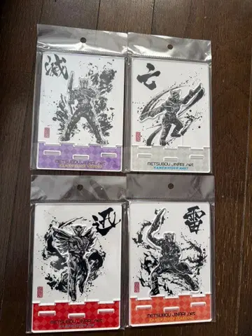 가면라이더 제로원 멸망신뢰 먹그림 아크릴 스탠드 미개봉 새상품