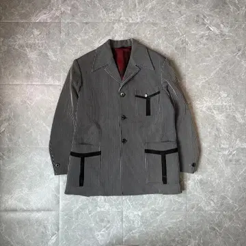 빈티지 히코리 스트라이프 커버올 자켓 워크 의류