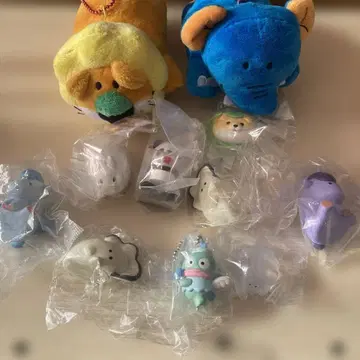 가챠 피규어 타베코 동물 봉제 인형 마스코트