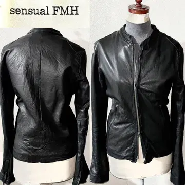 sensual FMH 정가 5만엔 정도 양가죽 라무 가죽 라이더 자켓