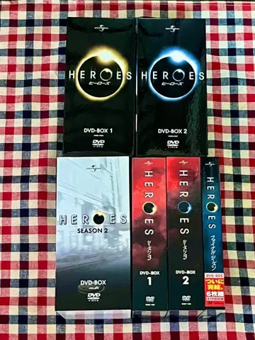 셀판 해외 드라마 DVD HEROES 히어로즈 DVD-BOX 전권 세트