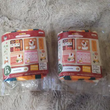 나츠메 우인장 제일복권 냥코센세와 누쿠누쿠비요리 F상 핸드 타월