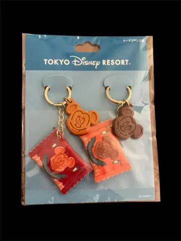 도쿄 디즈니 리조트 미키마우스 키링 2개 세트