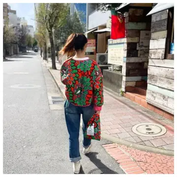 moyan africa 노카라 퀼트 자켓 프리 사이즈