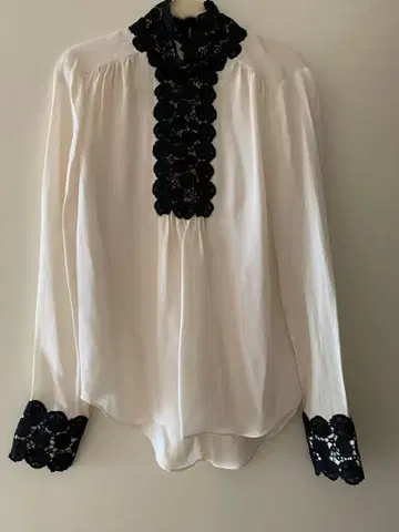 Kate Spade 레이스 긴팔 셔츠