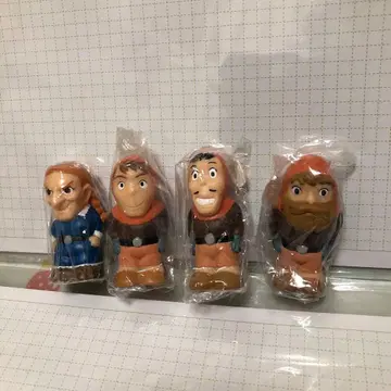 새상품 단종 손가락 인형 4점 천공의 성 라퓨타
