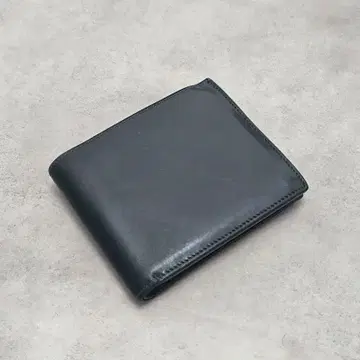 만소 소쿠라지 접이식 지갑 (동전 수납 포함) (네이비)