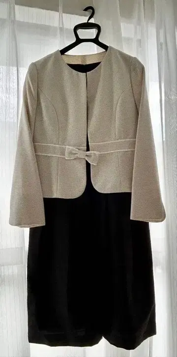 포멀 슈트 자켓 원피스 2세트