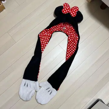 미니 마우스 머플러 캡