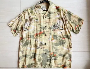 빈티지 hinahina 히나히나 알로하 셔츠 S