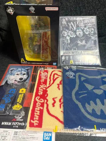 제일복권 MAN WITH A MISSION A상 MWAM 피규어 B상