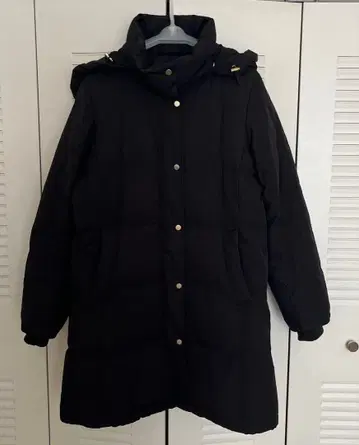 글로벌 워크 다운 코트 블랙 M