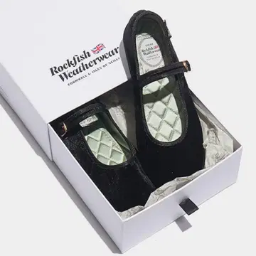 Rockfish Weatherwear 발레 슈즈 블랙 24cm