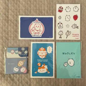 [새상품] 치이카와 (먼작귀) 두근두근 유원지 활판 엽서 외