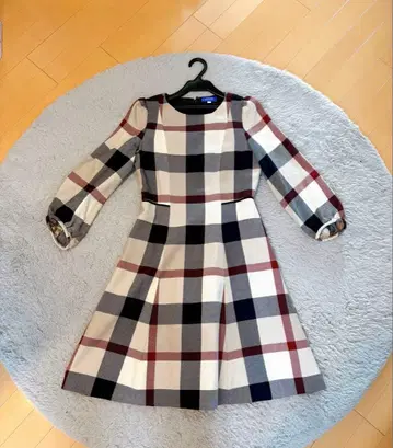 38 사이즈 블루 라벨 원피스 긴팔