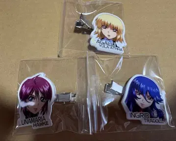 건담 SEED FREEDOM 헤어 클립 카가리 루나마리아 잉그리드