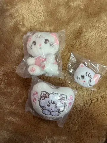 mikko 무스 봉제 인형 3종 세트