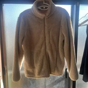 Nylaus 플리스 자켓 L 사이즈 베이지