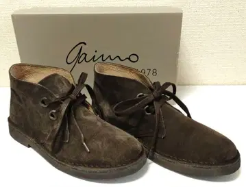 gaimo 디저트 부츠 앵클부츠 초코 스웨이드 가죽 24cm