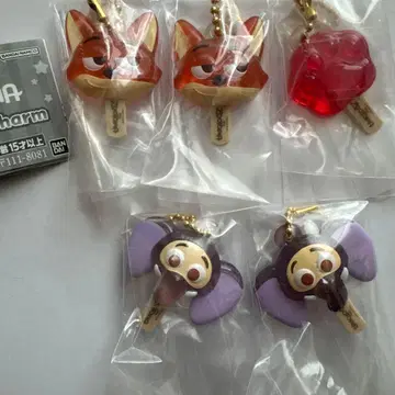 주토피아 아이스캔디 참 5개 세트