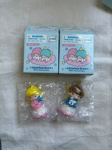 50th 기념일 키키라라 시크릿 미니어처 참 저금통 2개