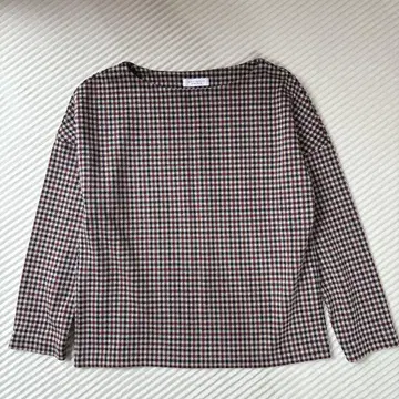 BEAUTY&YOUTH 체크 풀오버 빨간색 유나이티드 애로우즈