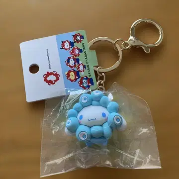 산리오 미야쿠미야쿠 입체 마스코트 컬러 키링