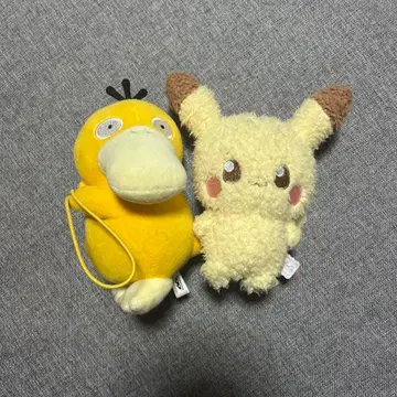 코닥 피카츄 봉제 인형 세트