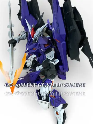 HG 1/144 OZ-19MASX 건담 그리프 전체 도색 완성품