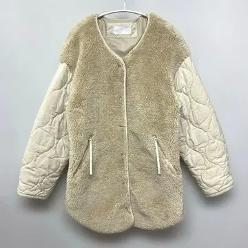 WILD THINGS [ SHIPS 별주 ] 퀼트 보아 도킹 코트