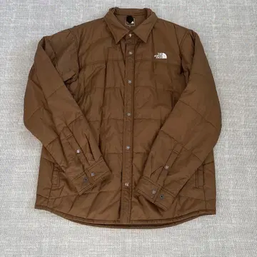 THE NORTH FACE 브라운 퀼팅 자켓