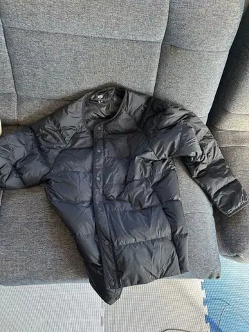 블랙 다운 자켓