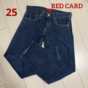 RED CARD 레드카드 데님 청바지 스트레이트 데님 S