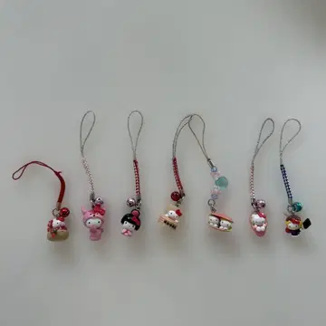 지역 한정 키티 HELLO KITTY 매듭 스트랩 한정판