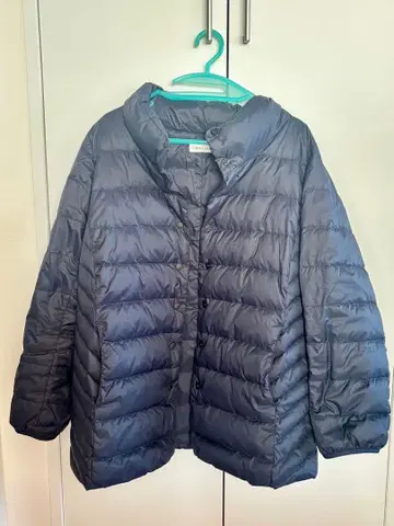 SIMPLE LIFE 네이비 다운 자켓 버튼식