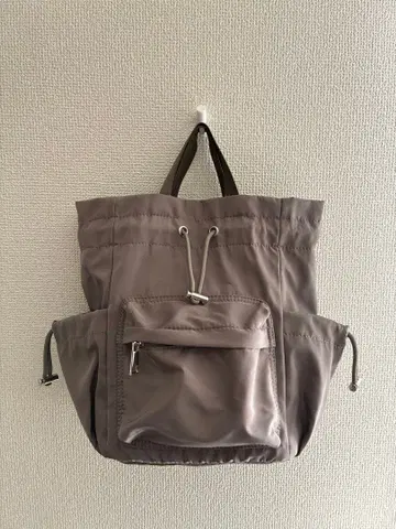 [ 새상품급 ] 2WAY 복조리 백팩 숄더백 그레이지