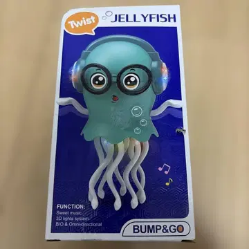 Twist Jellyfish 음악 완구 춤추는 해파리 춤추는 오징어