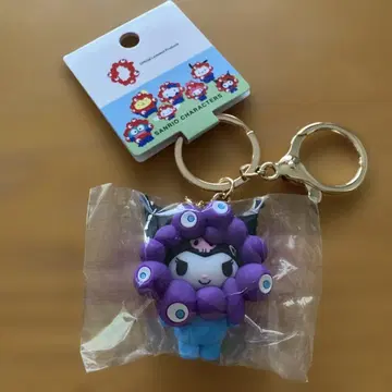 산리오 미야쿠미야쿠 입체 마스코트 컬러 키링