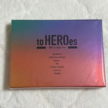 to HEROes blu-ray 2DISCS 초회 생산 한정판