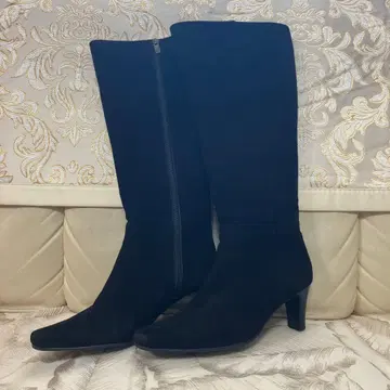 marie 스웨이드 롱 부츠 24.5cm