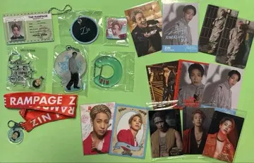 THE RAMPAGE 진 포토 카드, 블리스터 참, 회장 가챠 외