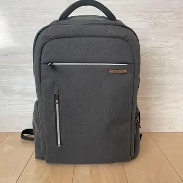 그레이 비즈니스 백 심플한 디자인