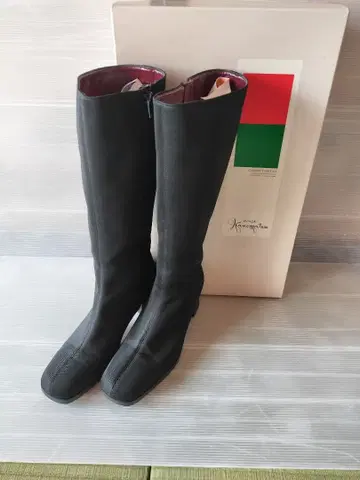 긴자 카네마츠 고어텍스 롱 부츠 24cm