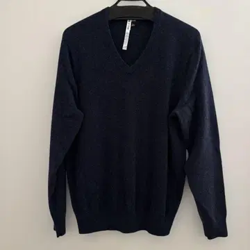 [ 새상품급 ] UNIQLO 캐시미어 스웨터 V넥 네이비