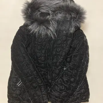 르쉘블루 다운 벨로아 후드 코트