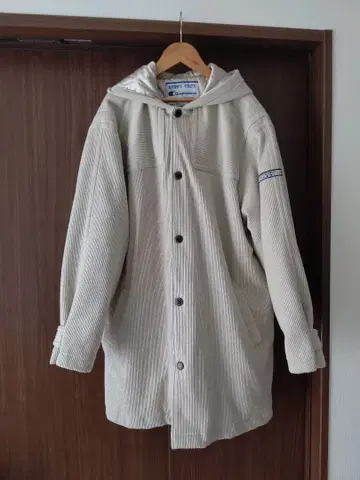 Champion 후드 부착 자켓 아이보리