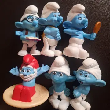 맥도날드 밀토이 스머프 6종