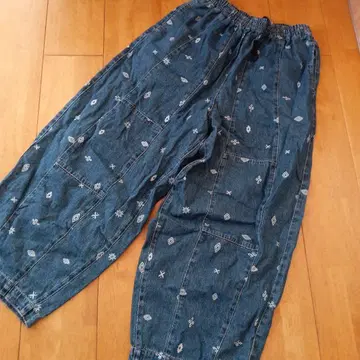 밀리밀리 milimili 데님 벌룬 데님 팬츠